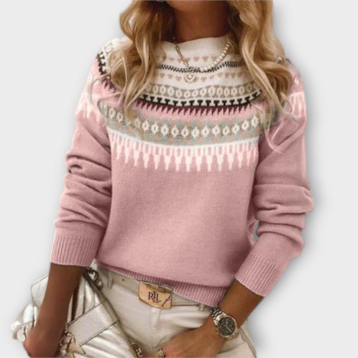 Lena - Maglione in maglia accogliente e caldo per la vita quotidiana