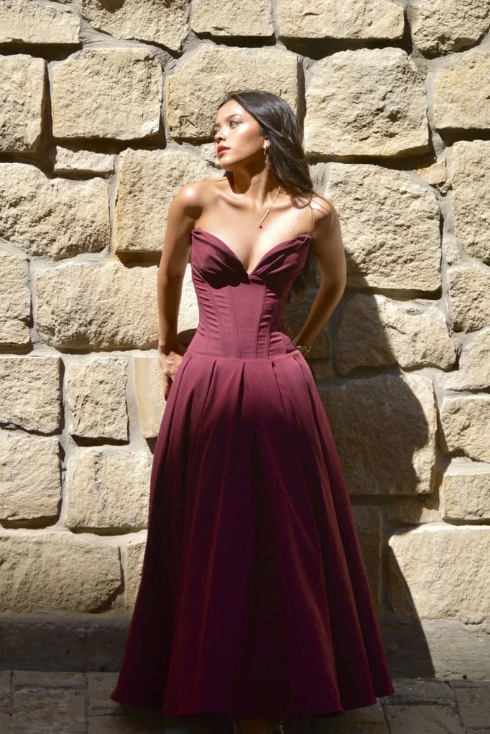 Lorelei | Abito Midi Corsetto