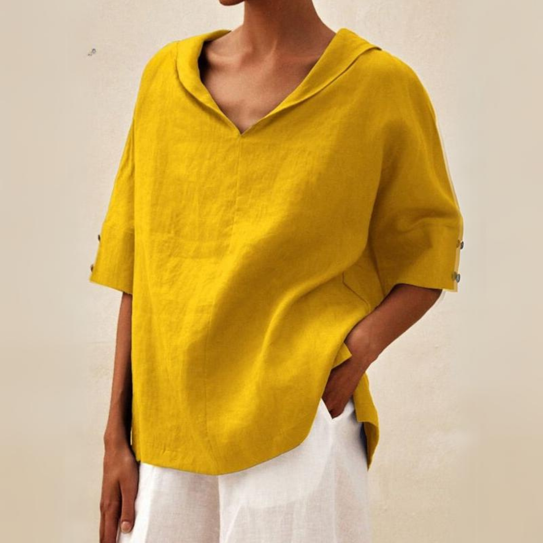 Sofia™ | Oriane - Blusa Casual e Leggera