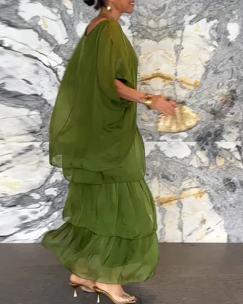 Lara - Vestito maxi elegante fluido