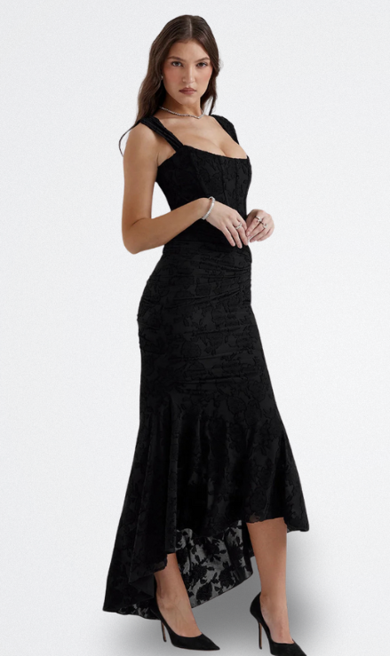 Dalia | Vestito Lungo con Corsetto