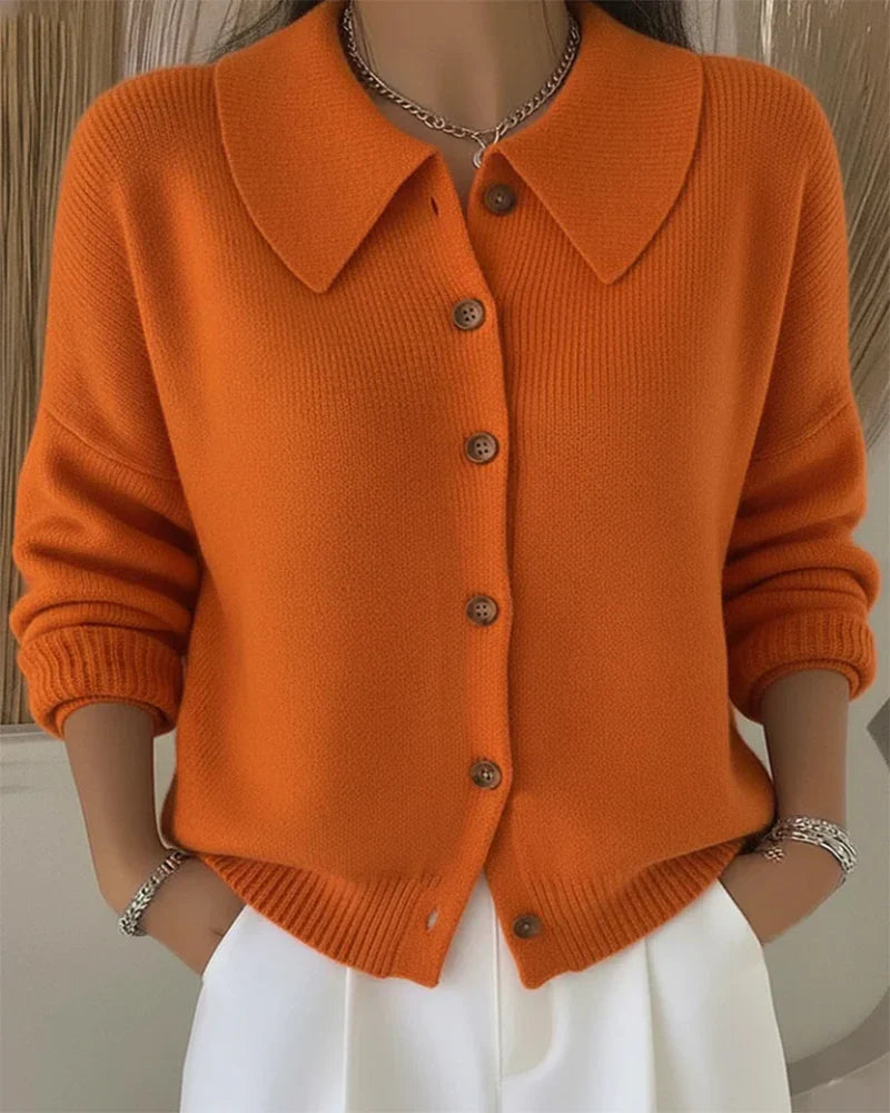 Miora™ | Cardigan Lungo Con Maniche