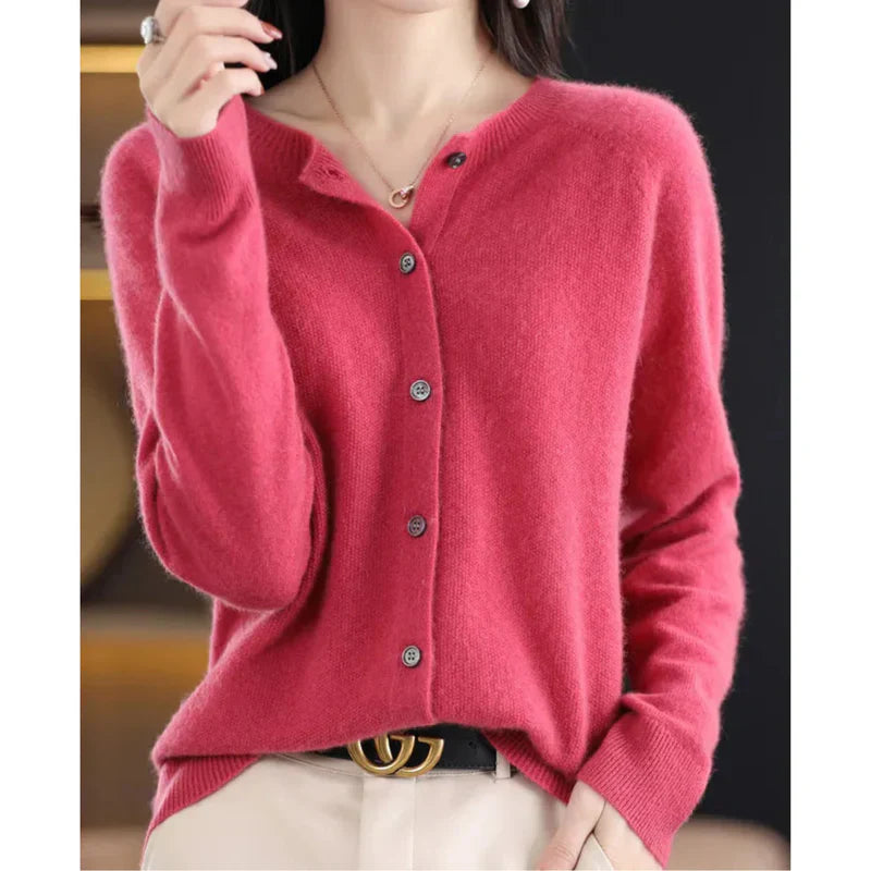 Mariana - Accogliente Cardigan in Lana