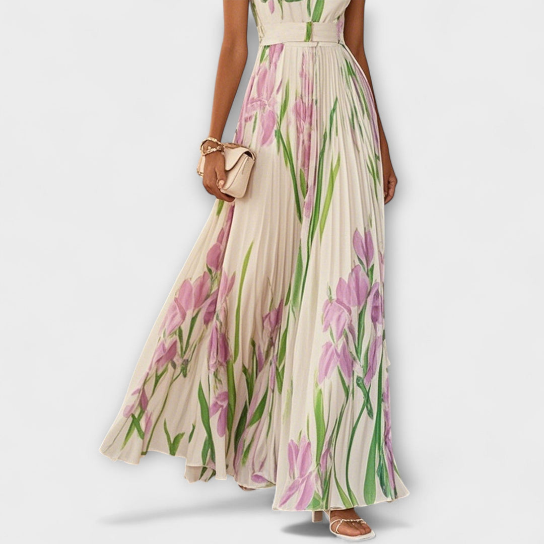 Penélope - Vestito Maxi in Chiffon