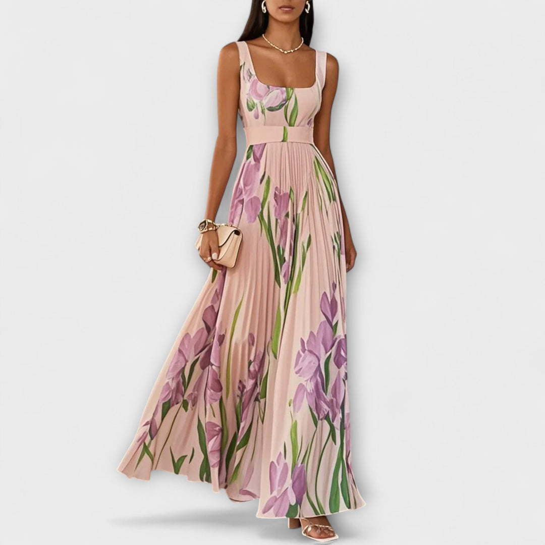 Penélope - Vestito Maxi in Chiffon
