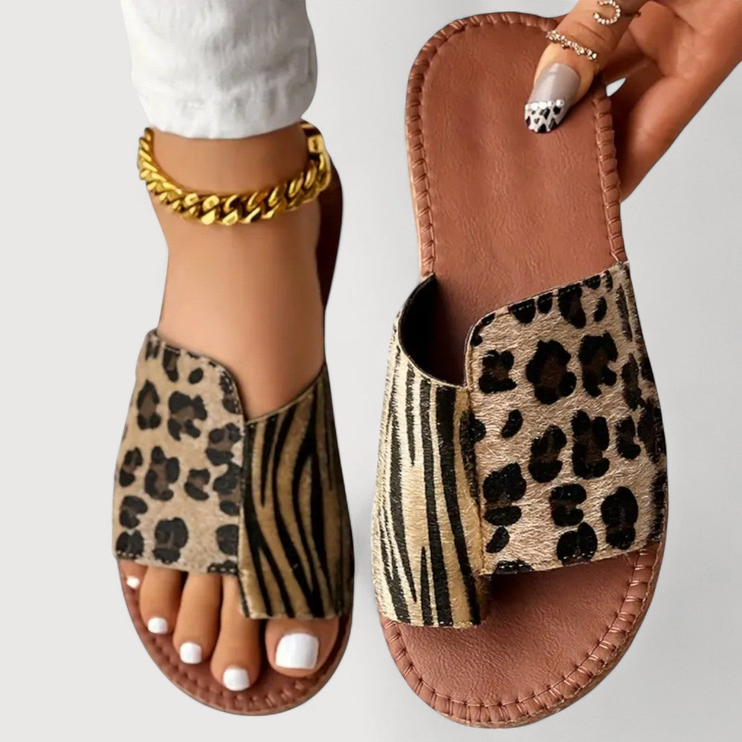 RACHELE | SANDALI LEOPARDO