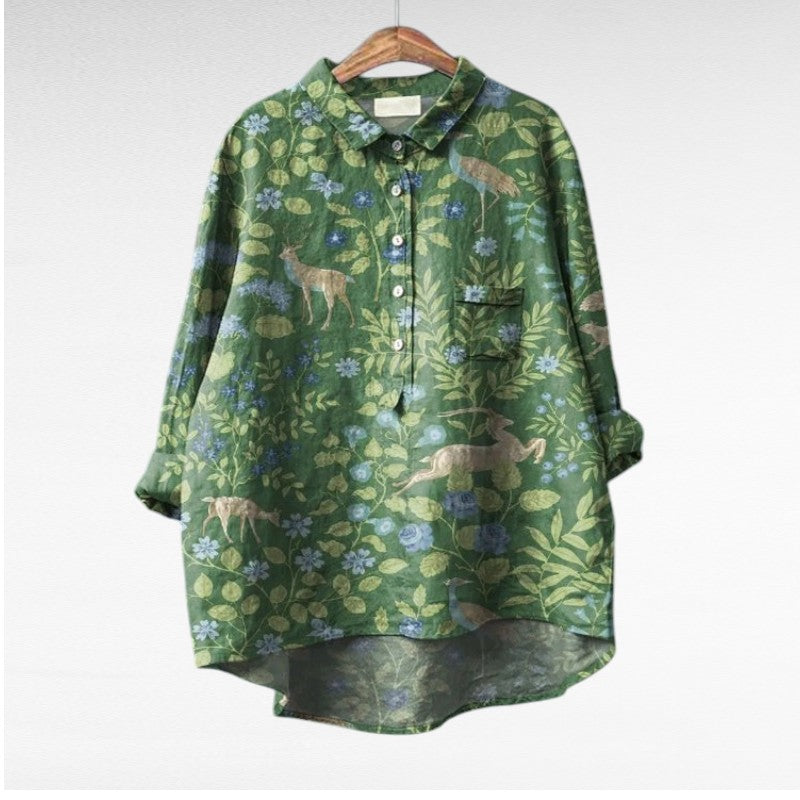 Laluna | Bluse a Fiori Classiche