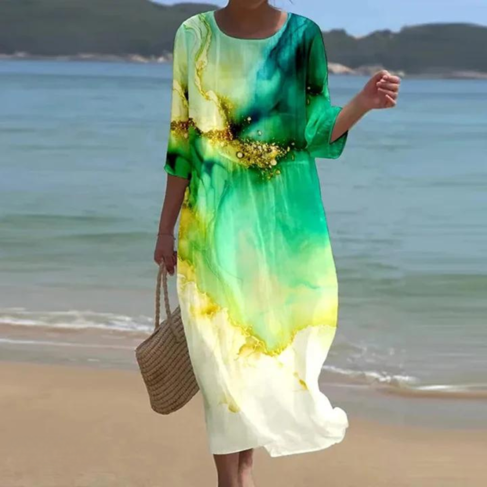 Natalia | Abito Elegante che Nasconde la Pancia