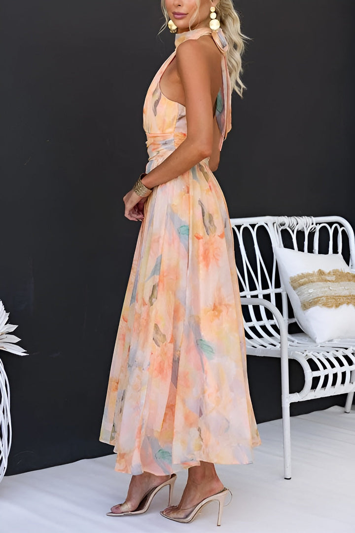 Sofia™ | Abito Elegante con Collo Halter