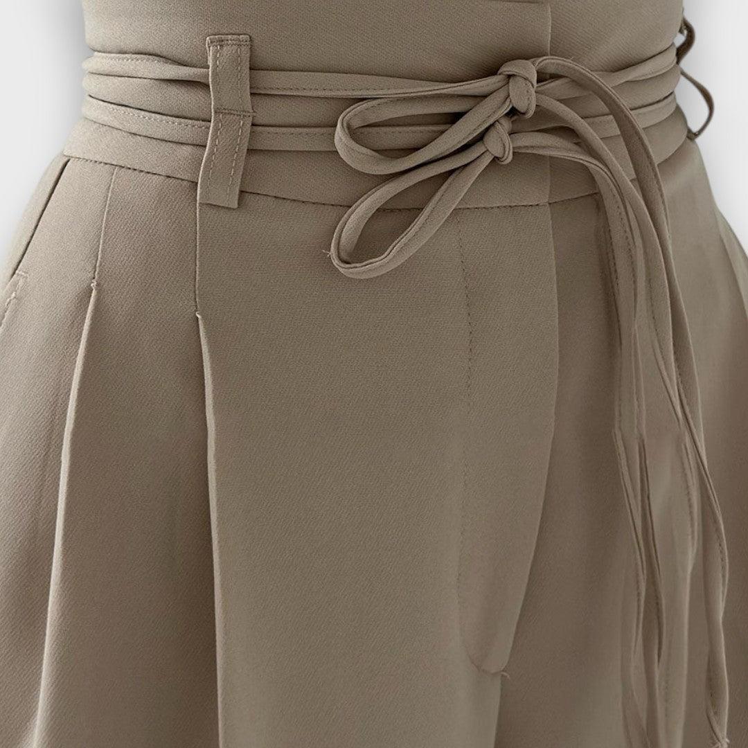 Giva – Pantaloni con eleganza rilassata