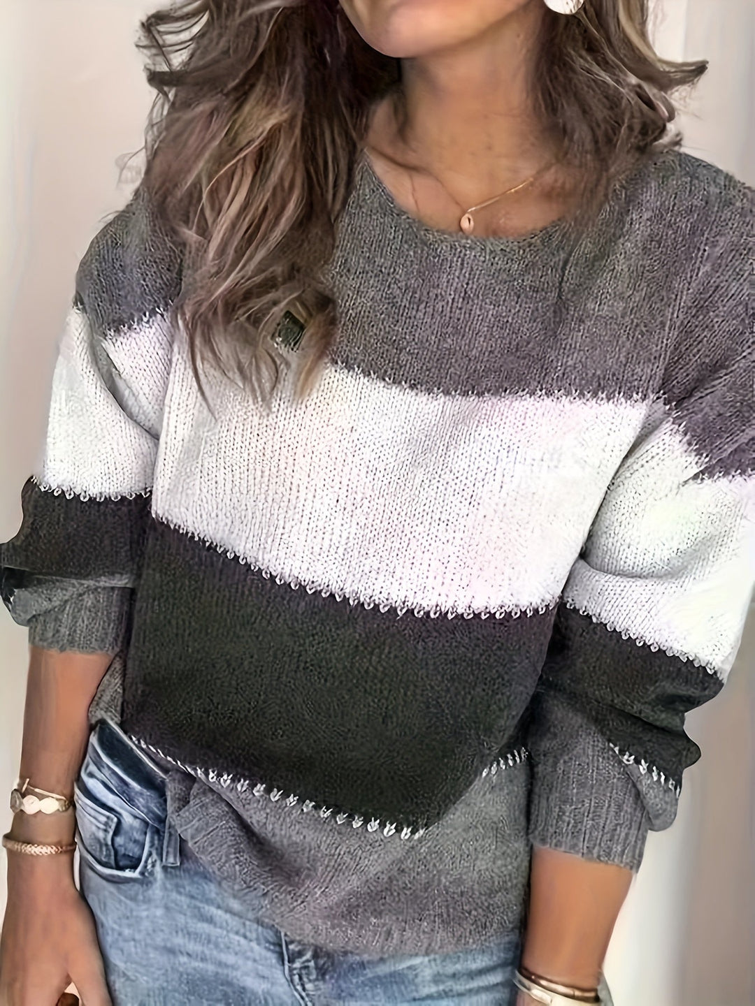 Livia - Maglione Color Block