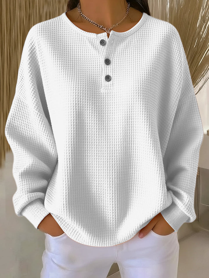Selena™ | Maglione Classico a Collo Giro