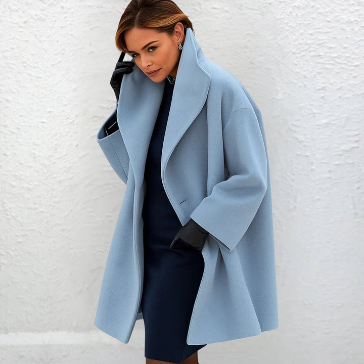 Sofia™ | Elegante cappotto lungo in lana