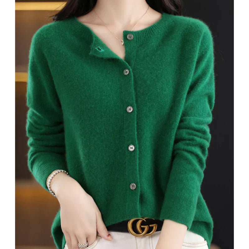 Mariana - Accogliente Cardigan in Lana