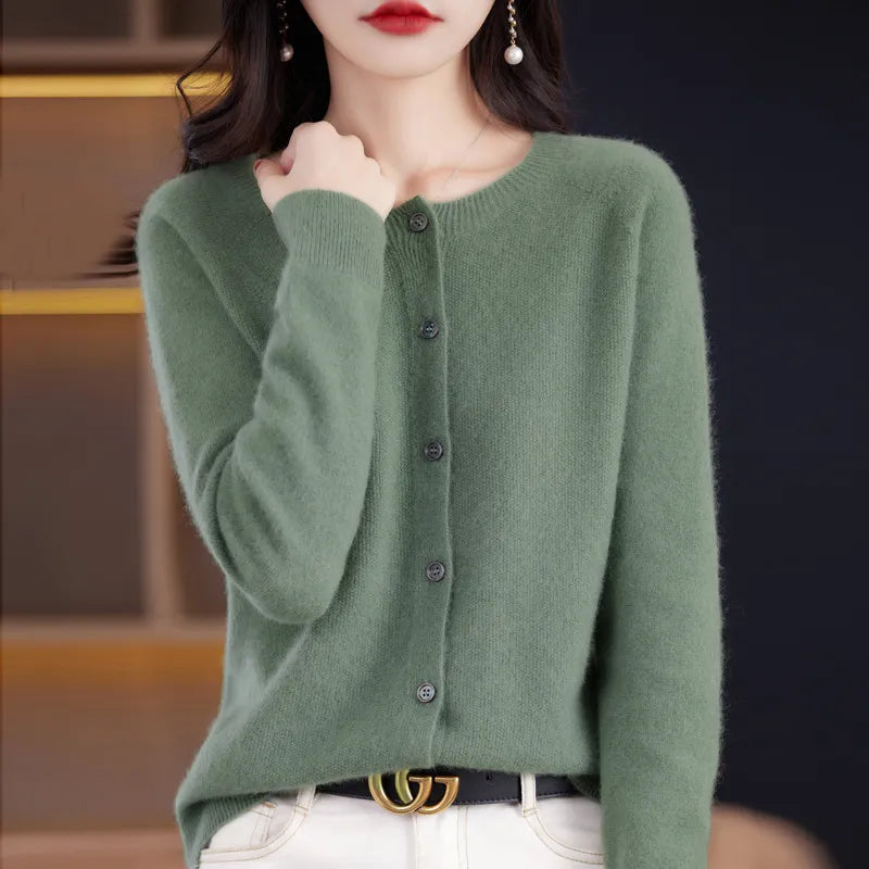 Mariana - Accogliente Cardigan in Lana