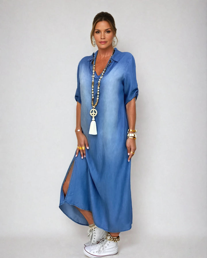 Ibiza - Vestito Maxi in Denim