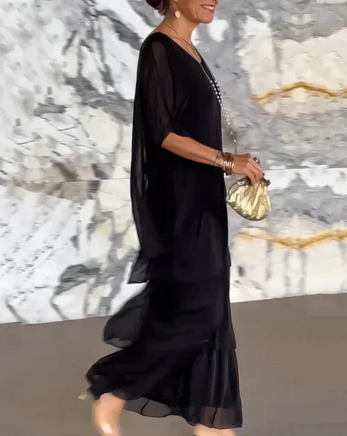 Lara - Vestito maxi elegante fluido