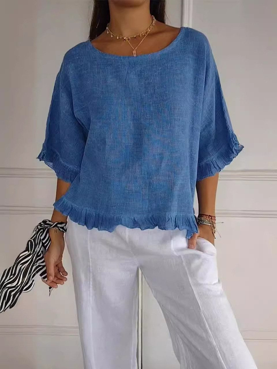 Sofia™ | Mireille - Blusa Casual Elegante