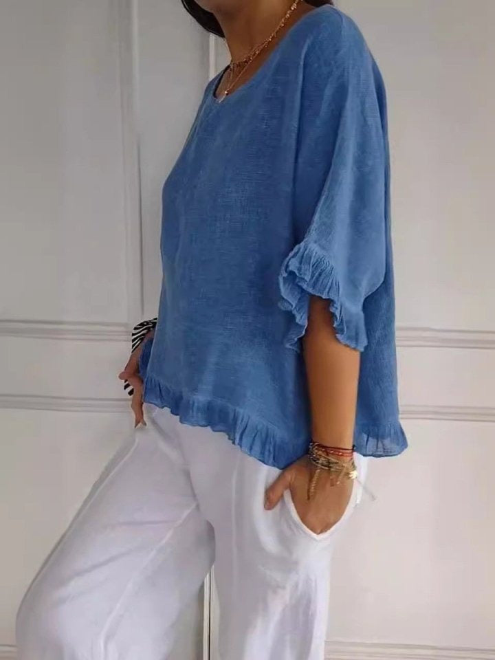 Sofia™ | Mireille - Blusa Casual Elegante