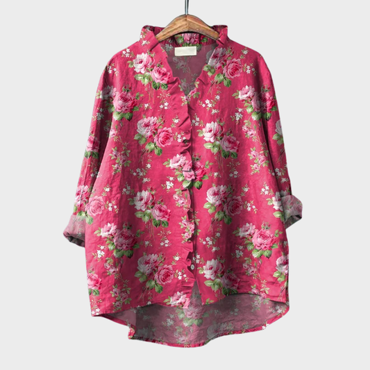 Tara | Elegante Camicia Estiva in Lino