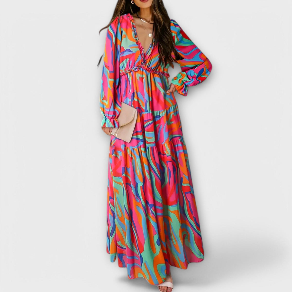 Allegra – Maxi Dress Elegante