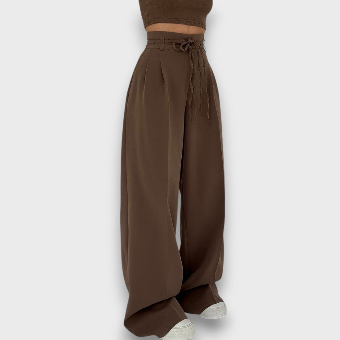 Giva – Pantaloni con eleganza rilassata
