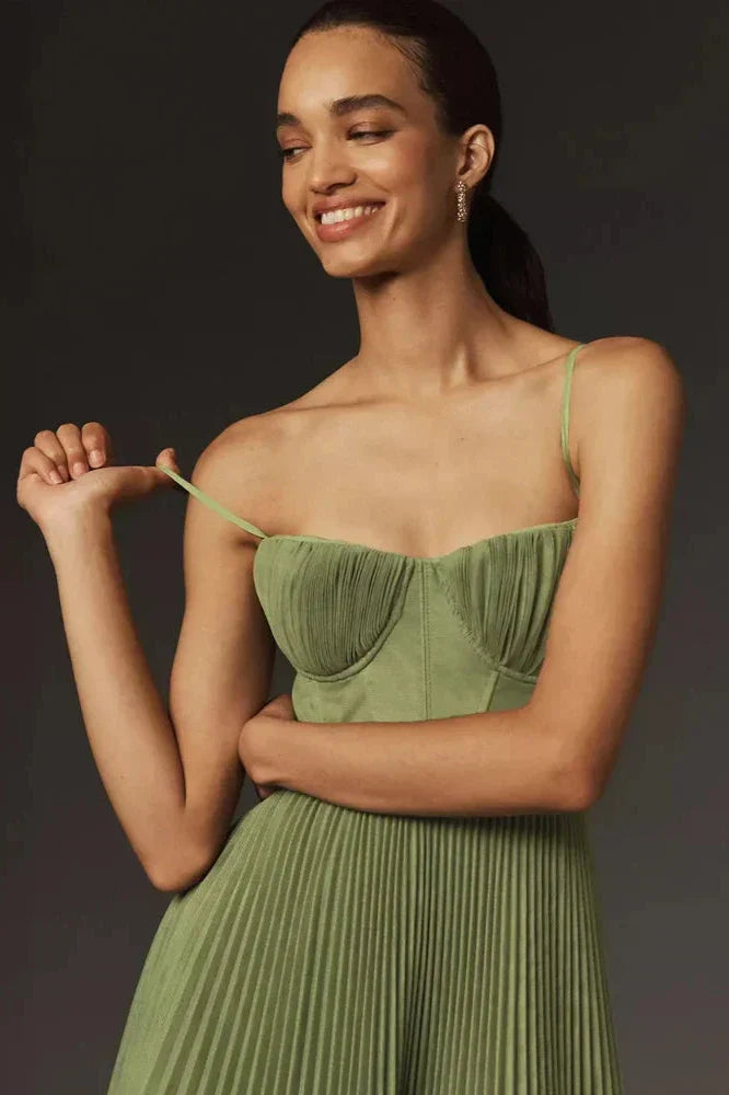 Abito Midi Graceful Glow