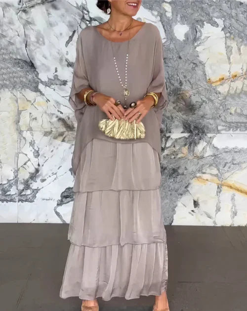 Lara - Vestito maxi elegante fluido
