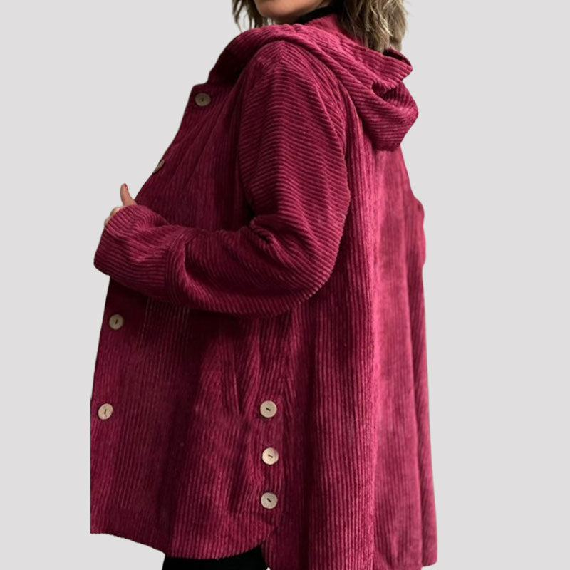 Lucia | Cappotto Leggero in Velluto