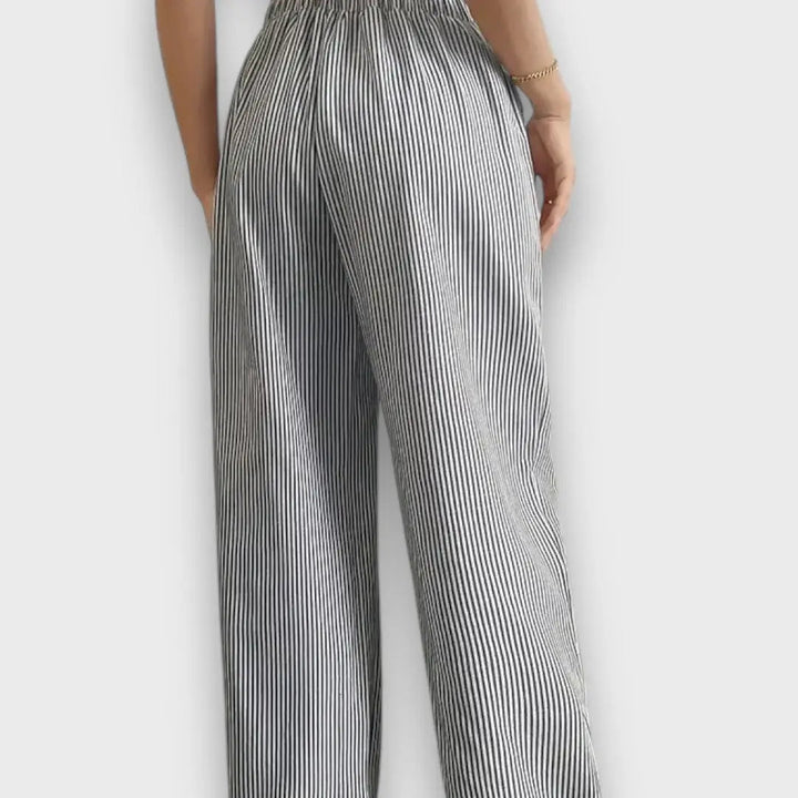 Karina – Pantaloni con strisce sottili
