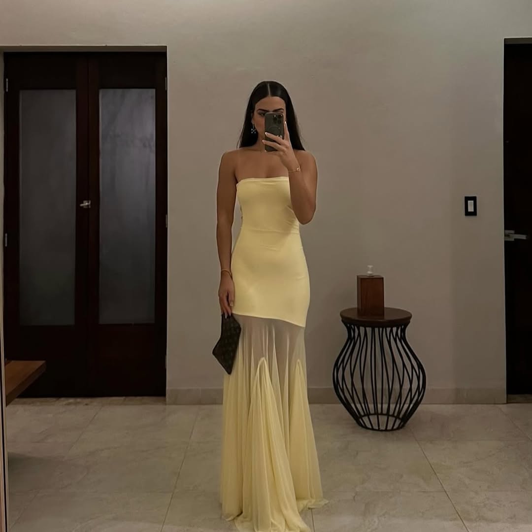 Calliope | Abito Maxi Slim Bustier
