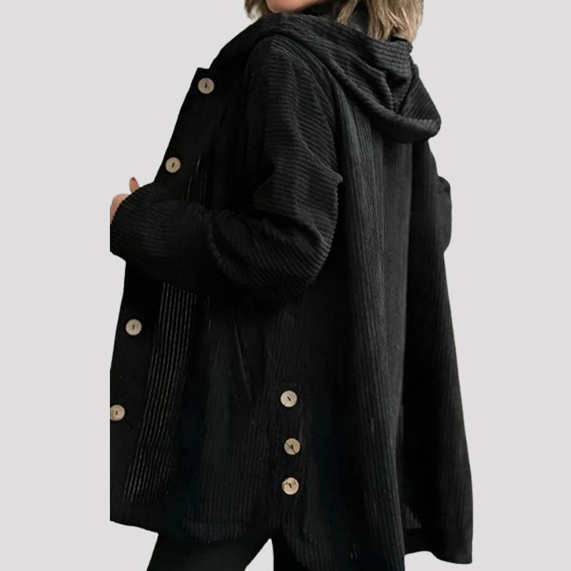 Lucia | Cappotto Leggero in Velluto