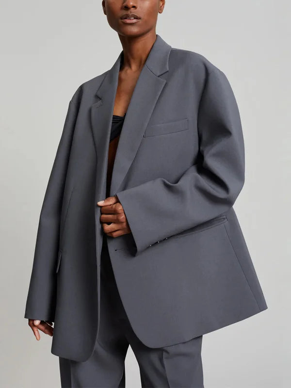 Sofia | Blazer Grigio Oversize