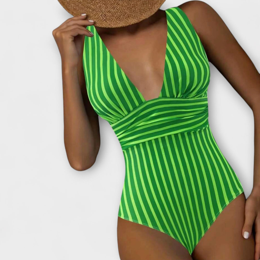 Aurora™ | Costume da Bagno Intero a Righe