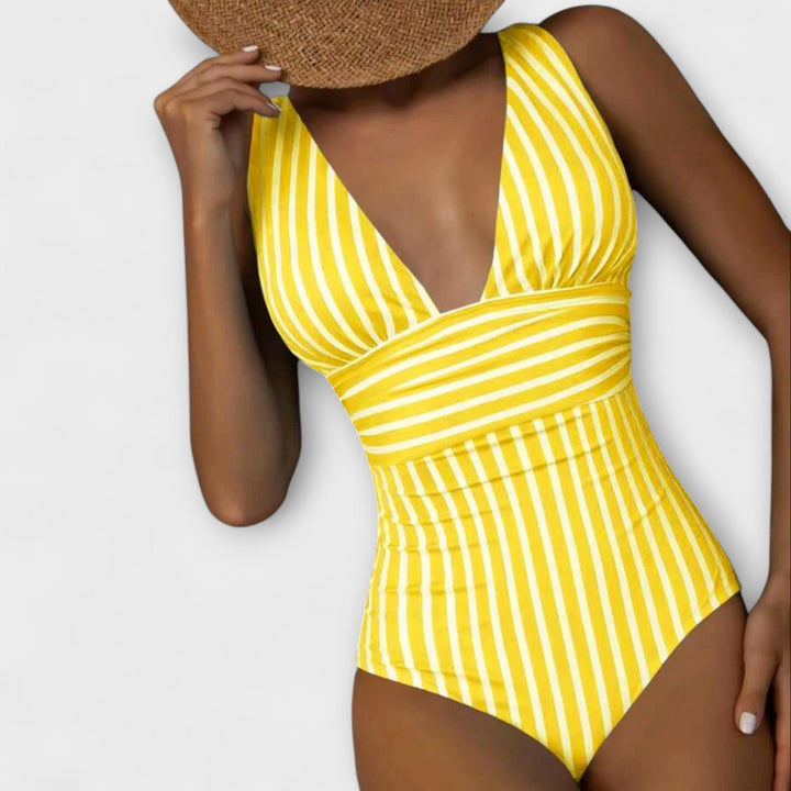 Aurora™ | Costume da Bagno Intero a Righe
