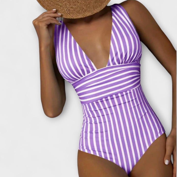 Aurora™ | Costume da Bagno Intero a Righe