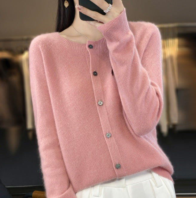 Mariana - Accogliente Cardigan in Lana