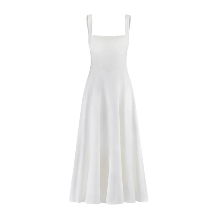 MARBELLA | Vestito con scollo quadrato