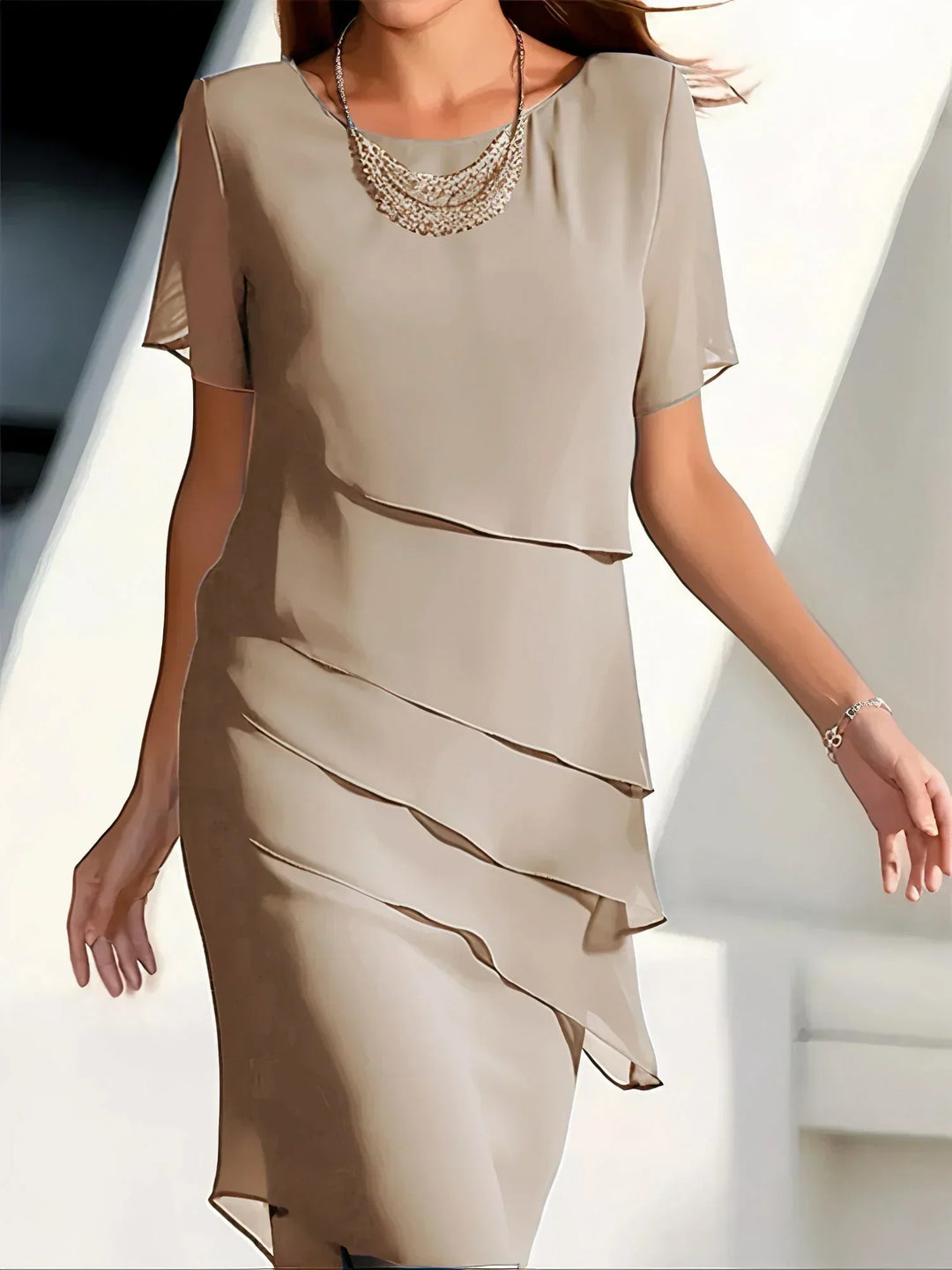 Sophia™ - Abito elegante con copertura per la pancia