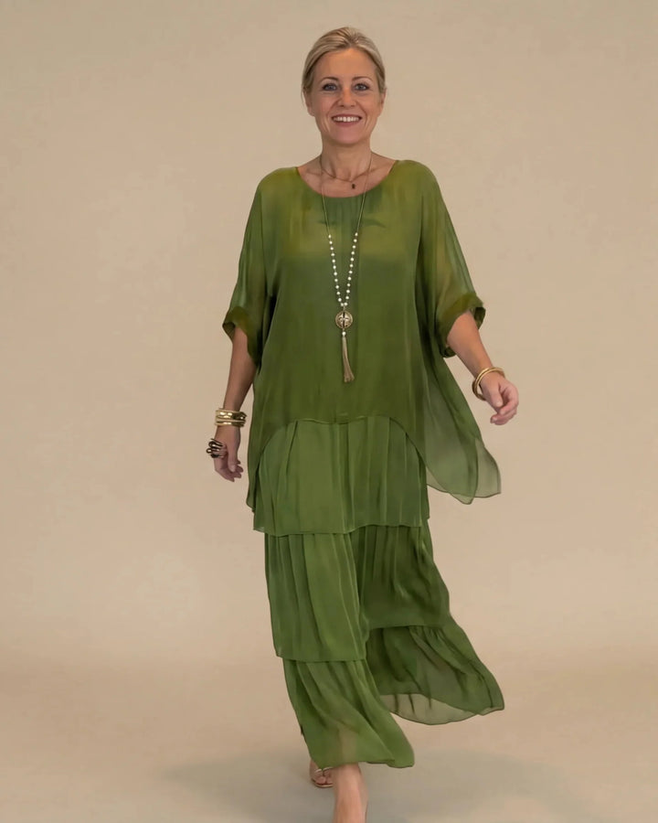 Lara - Vestito maxi elegante fluido