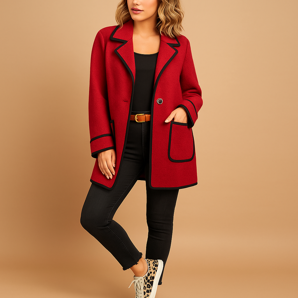 Blazer casual foderato per donne | Tessa