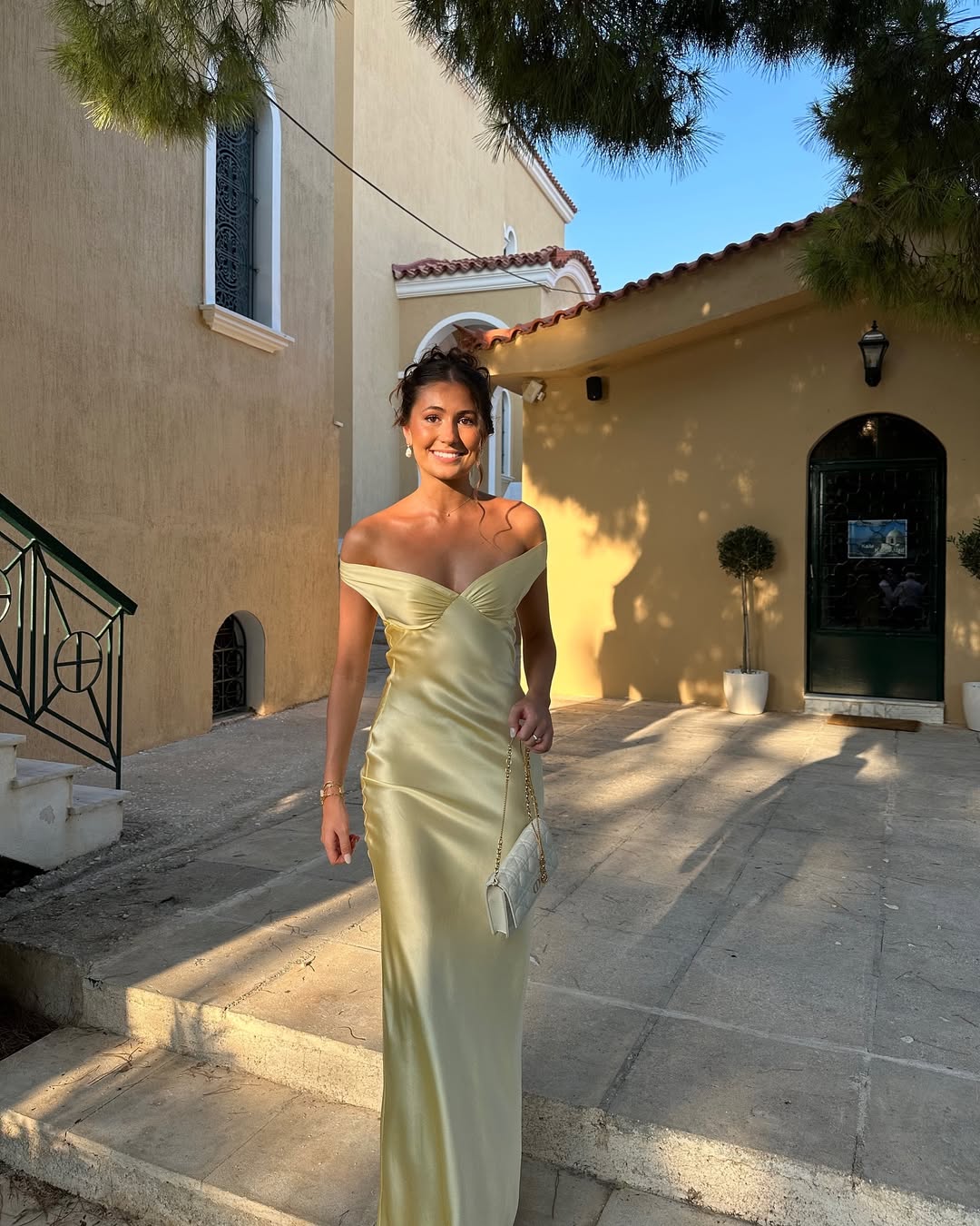 Bárbara - Vestito Maxi in Satin