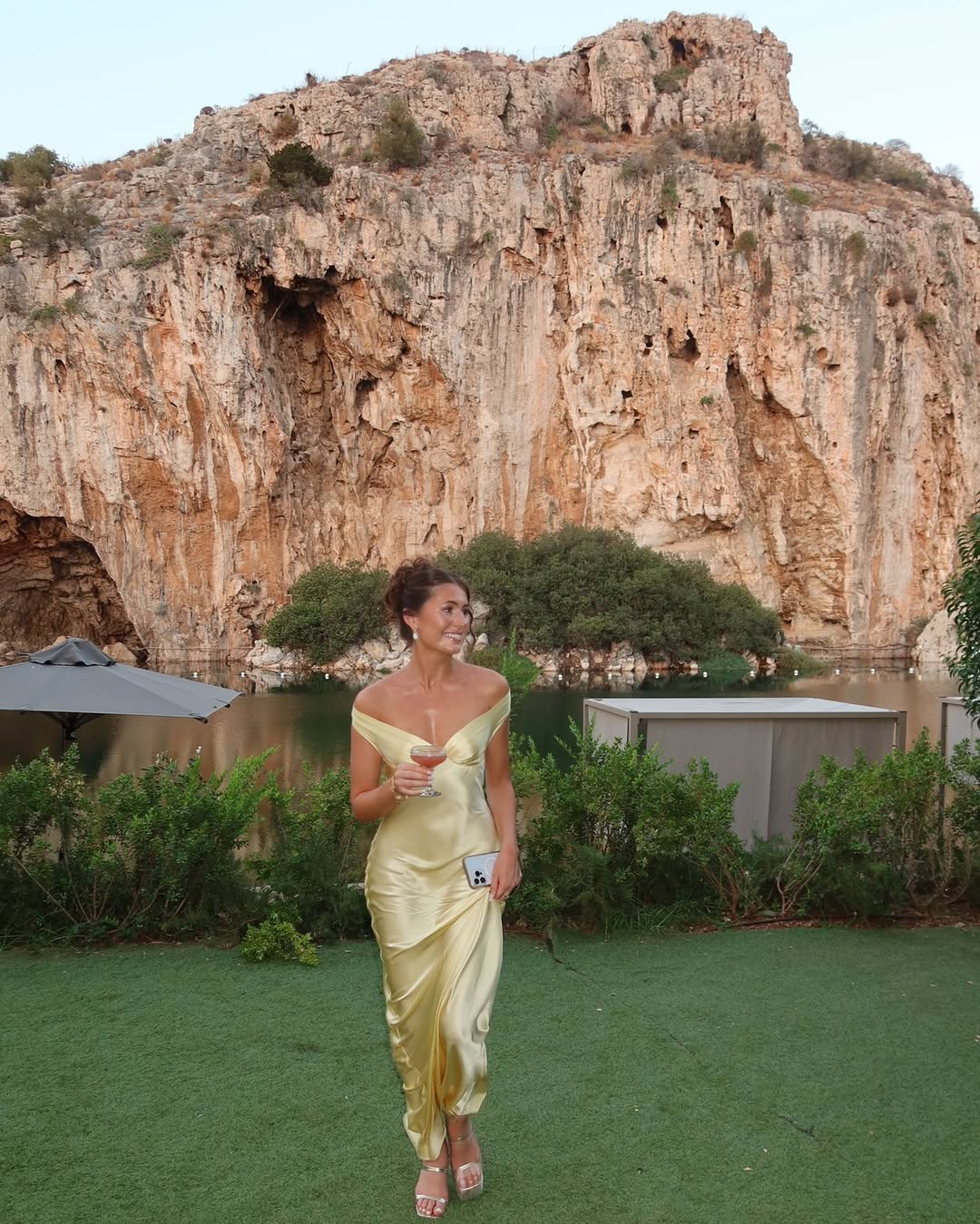 Bárbara - Vestito Maxi in Satin