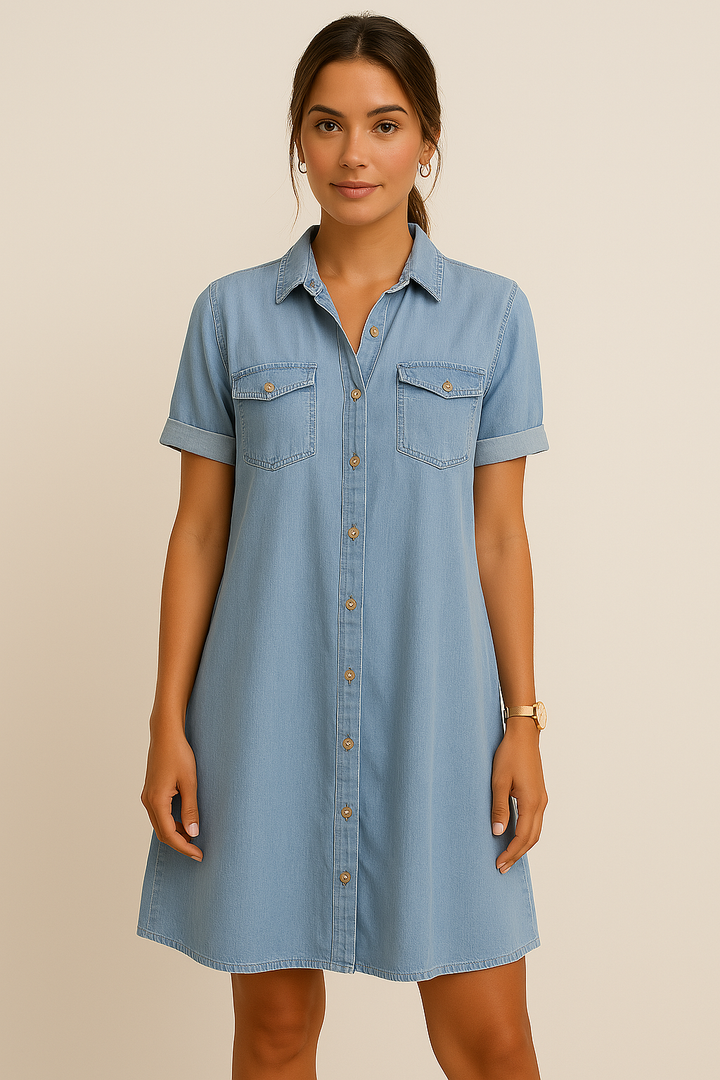 Sofia™ | Abito in Denim Chic & Comodo