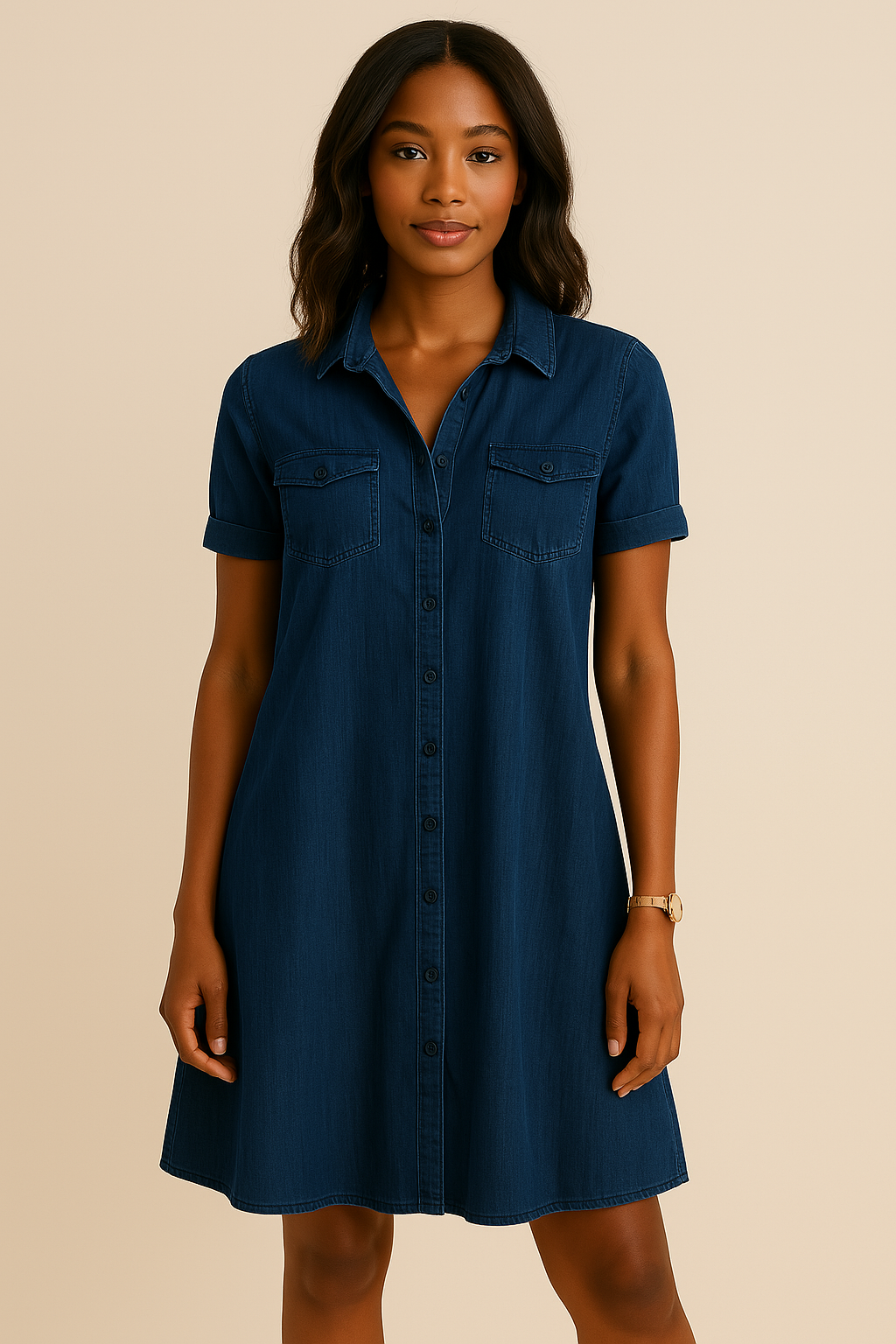 Sofia™ | Abito in Denim Chic & Comodo