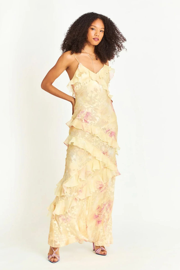 Cassidy | Abito Ruffle Incantevole