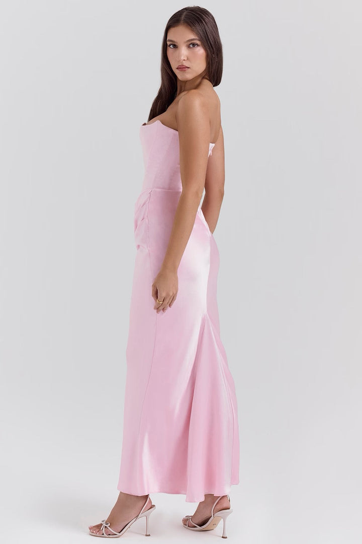 Tessa | Abito Maxi Senza Spalline
