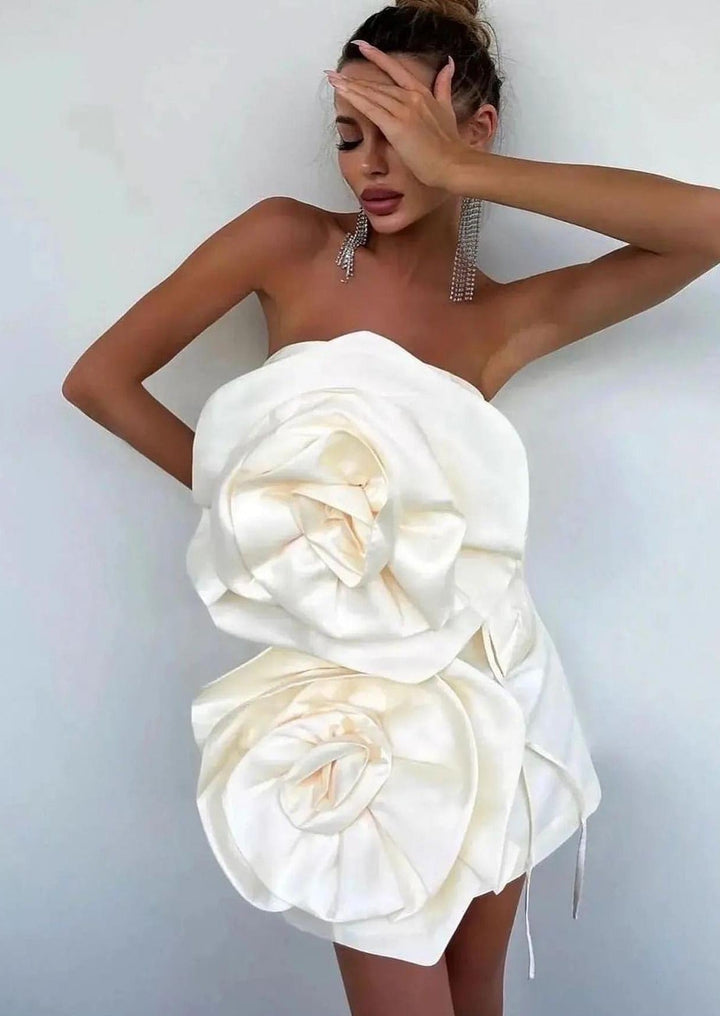 Alana | Abito Mini a Fiori