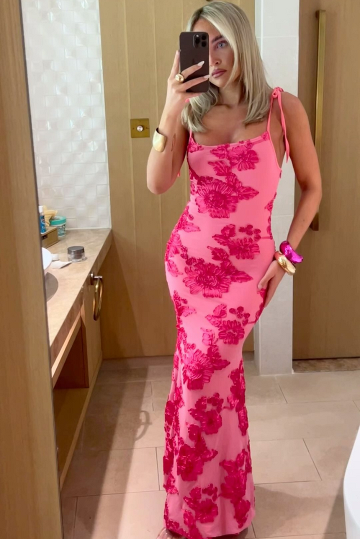 Thea | Abito Maxi Floreale