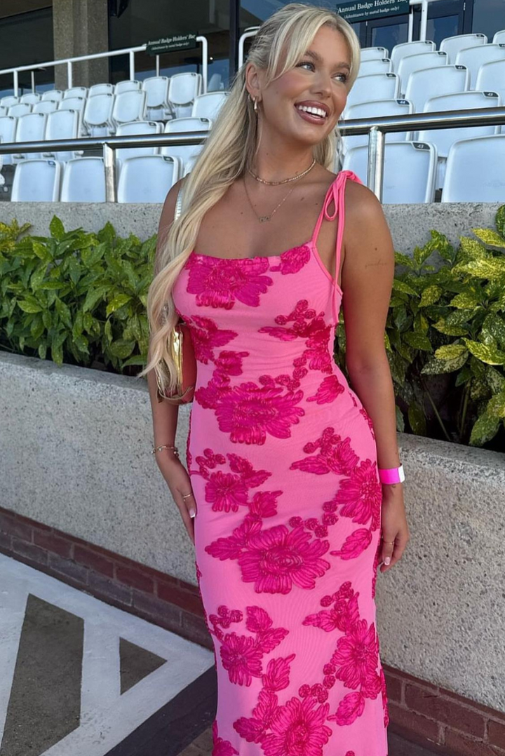 Thea | Abito Maxi Floreale